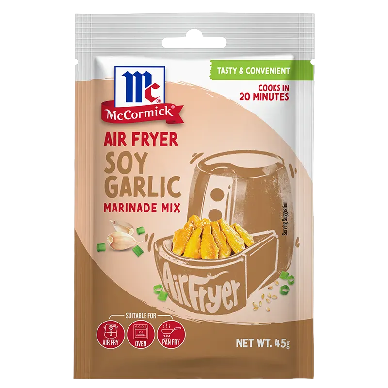 McCormick® Air Fryer Soy Garlic Marinade Mix