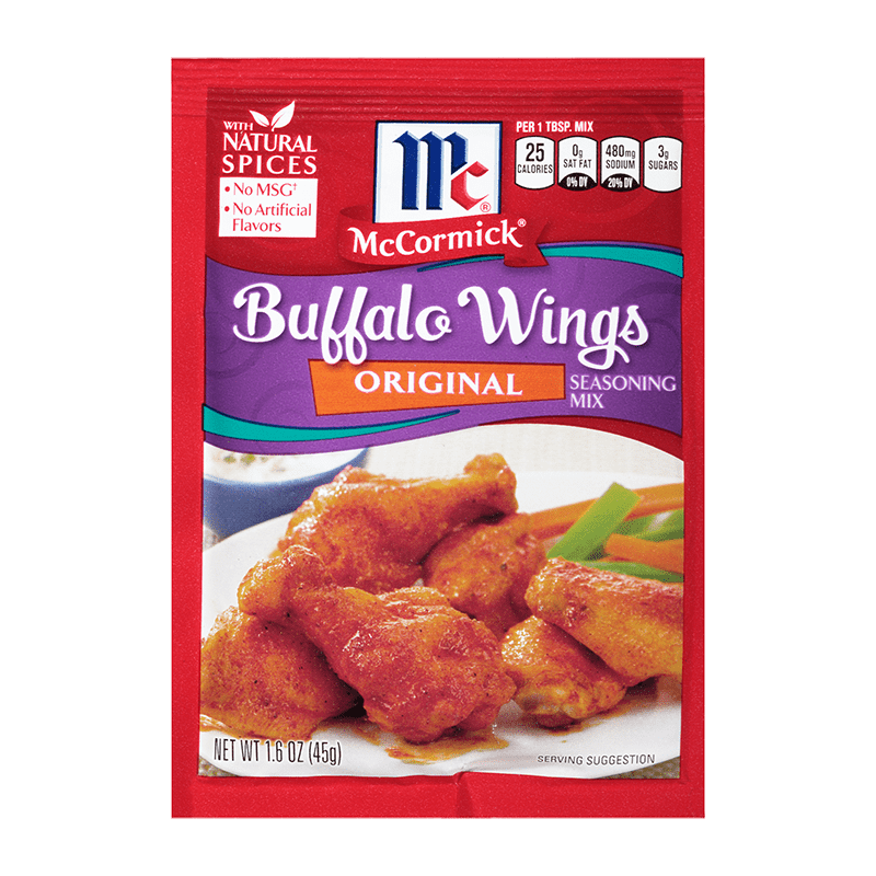McCormick® Original Buffalo Wings Seasoning Mix