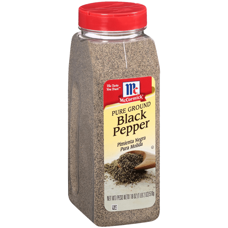 McCormick® Pepper Black Pure Ground