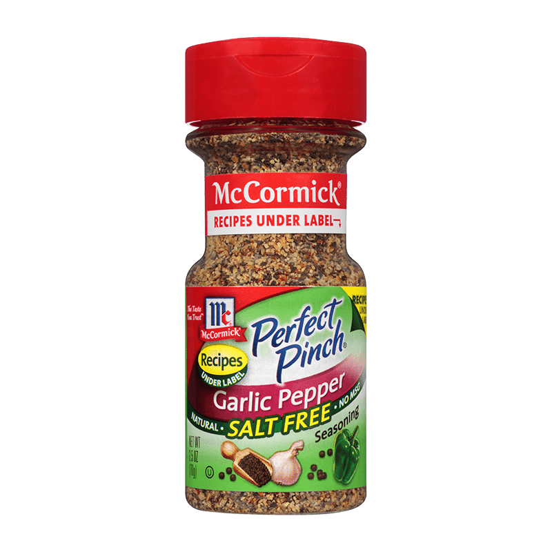 McCormick® Perfect Pinch® Salt Free Garlic Pepper Seasoning