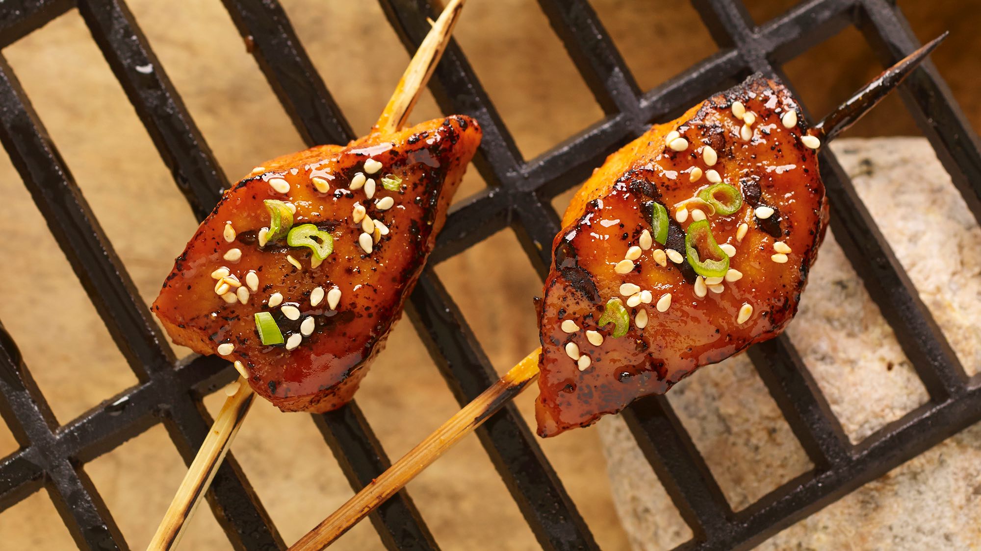 KOREAN BBQ PORK SKEWERS
