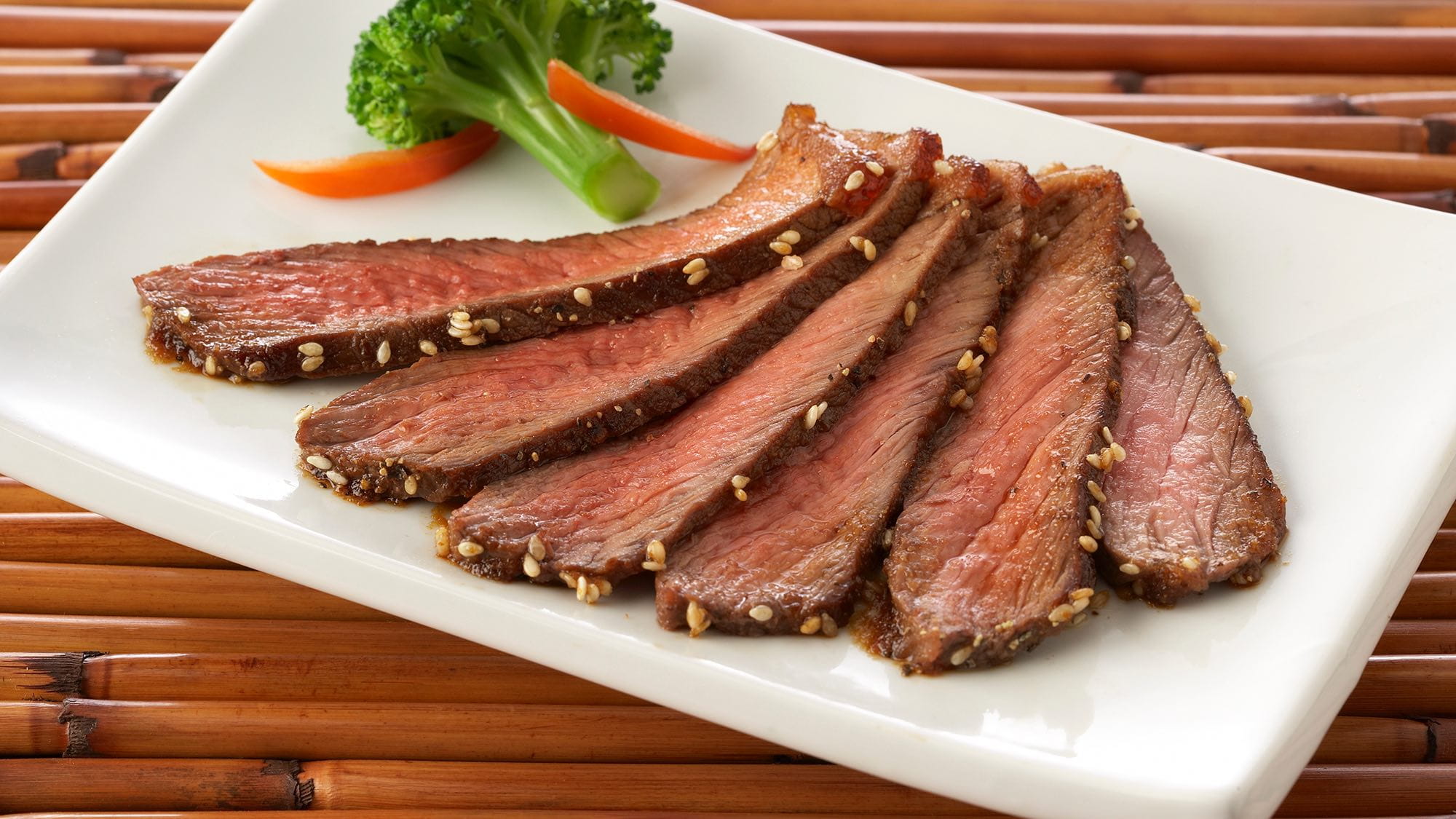 SESAME GLAZED SIRLOIN STEAK