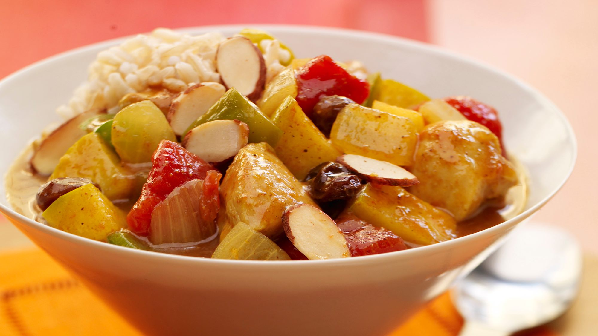 SWEET AND SPICY INDIAN CHICKEN STEW