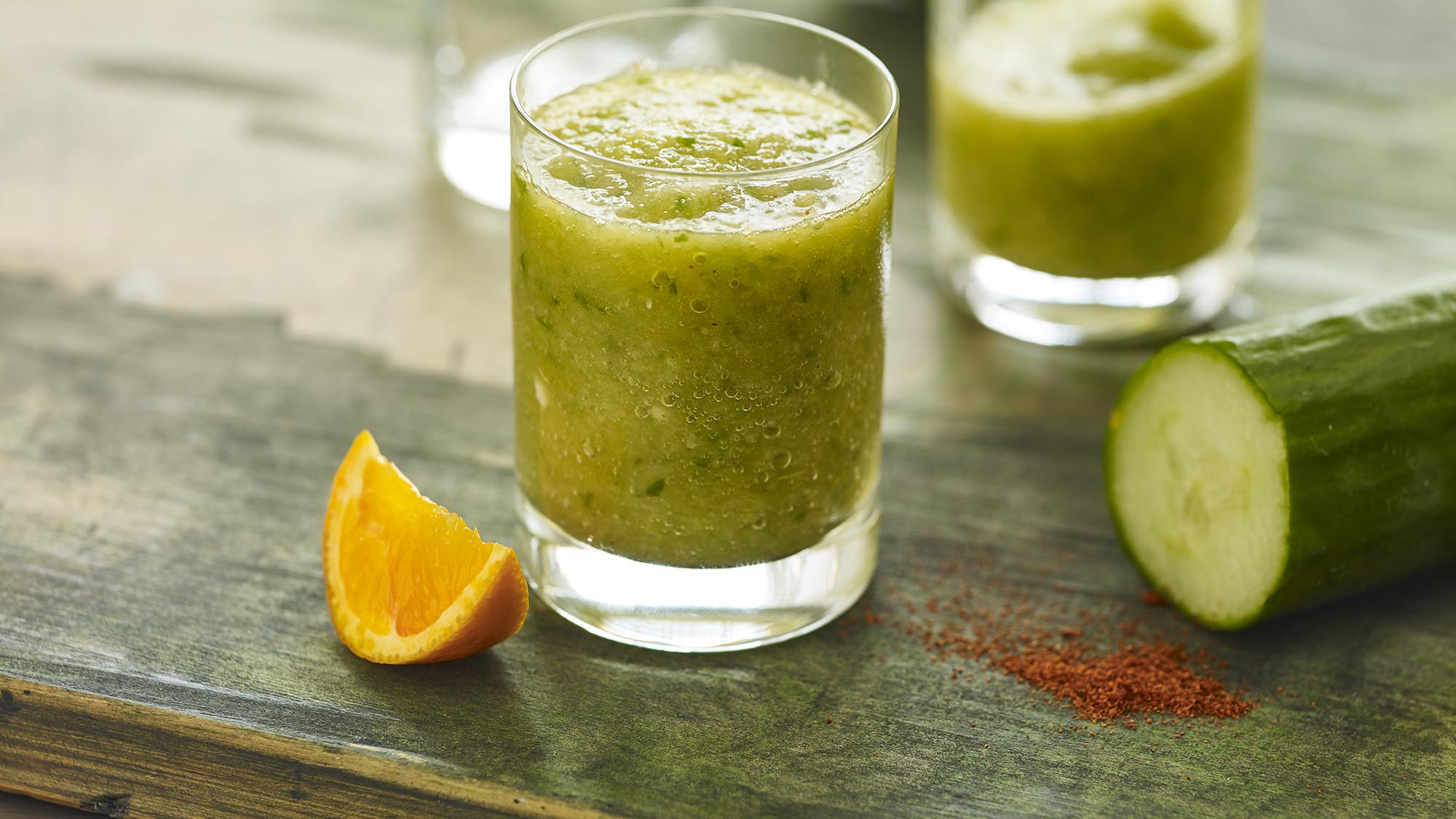 SPICED CUCUMBER & APPLE MORNING BOOST