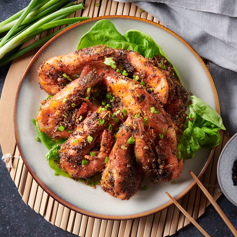 Black Pepper Prawns | McCormickAsia.com