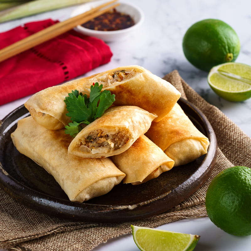 THAI GLASS NOODLE CRISPY SPRING ROLLS | McCormickAsia.com