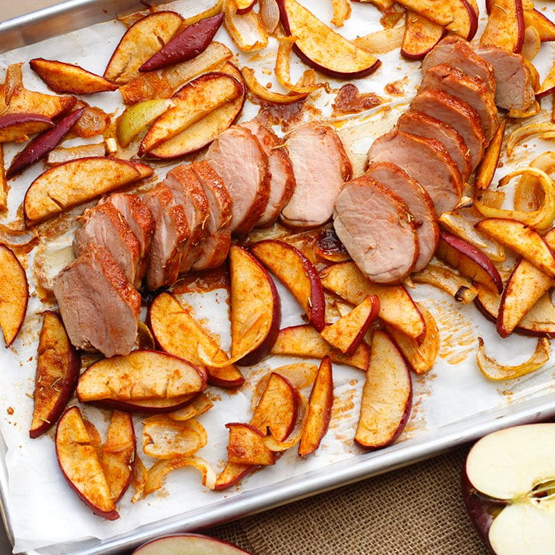 Easy Roasted Pork Tenderloin and Apples | McCormickAsia.com