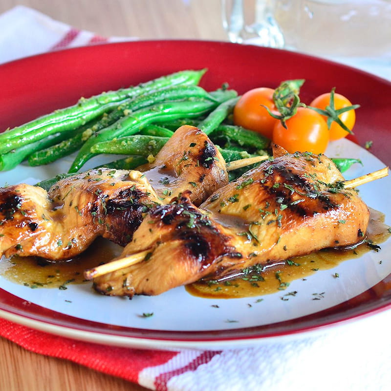 HONEY SOY CHICKEN SKEWERS | McCormickAsia.com
