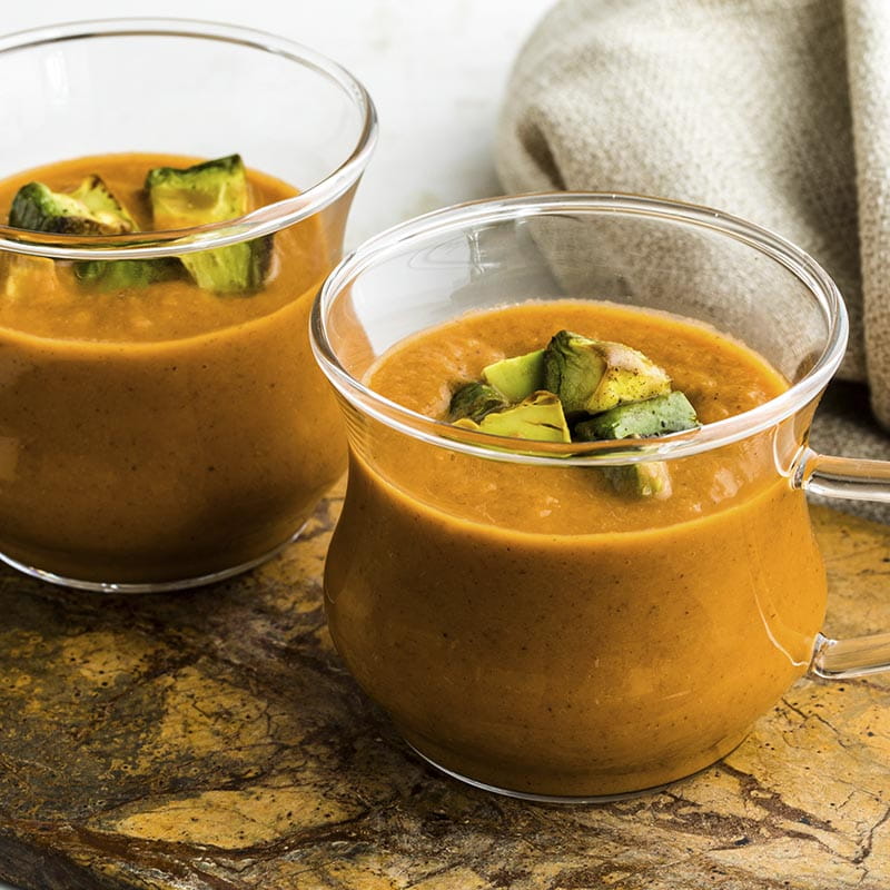 ROASTED VEGETABLE SOUP WITH ROASTED AVOCADO | McCormickAsia.com