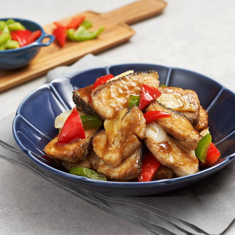 STIR-FRIED BLACK PEPPER FISH | McCormickAsia.com