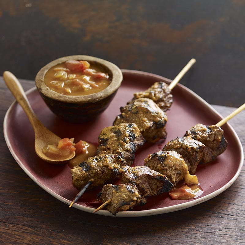 TANZANIAN BBQ SKEWERS WITH TOMATO ONION SAUCE | McCormickAsia.com